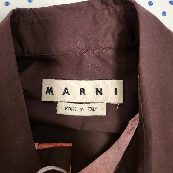 MARNI Treasure Print Cotton Shirt - Picture 5 of 8